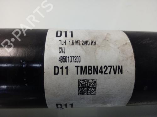 Right front driveshaft HYUNDAI TUCSON (TL, TLE)  | BP18656019M39 