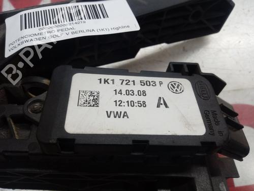 Pedal VW GOLF V (1K1)  | BP12855693I4 