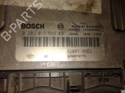 Engine control unit (ECU) RENAULT MEGANE II (BM0/1_, CM0/1_) 1.9 dCi | BP16865098M57 