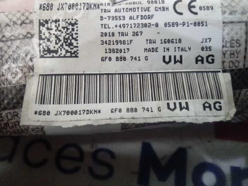 Used Left curtain airbag SEAT IBIZA V (KJ1, KJG) [2017-2025]  12668475