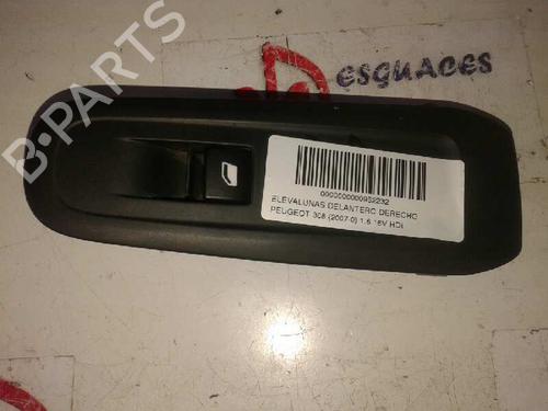 Used Right front window switch PEUGEOT 308 I (4A_, 4C_) 1.6 HDi (90 hp) 12677620
