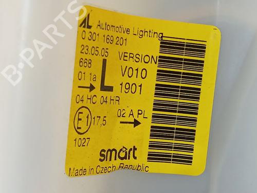 Left headlight SMART FORTWO Coupe (450) 0.7 (450.352, 450.332) | BP22418285C28 