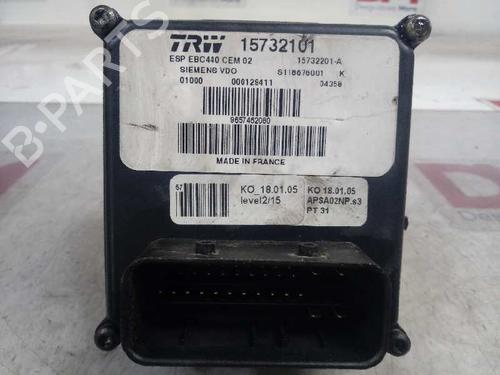 ABS pump PEUGEOT 407 SW (6E_, 6D_)  | BP12658387M43 