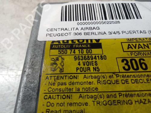 ECU airbags PEUGEOT 306 (7B, N3, N5) 2.0 HDI 90 | BP12660384M53 