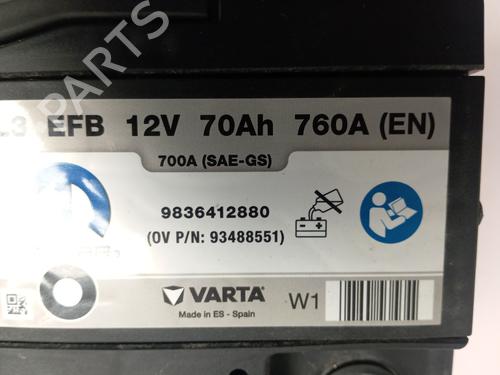 Battery PEUGEOT RIFTER | BP31854923E11