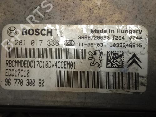 Engine control unit (ECU) CITROËN C3 I (FC_, FN_)  | BP15488605M57 