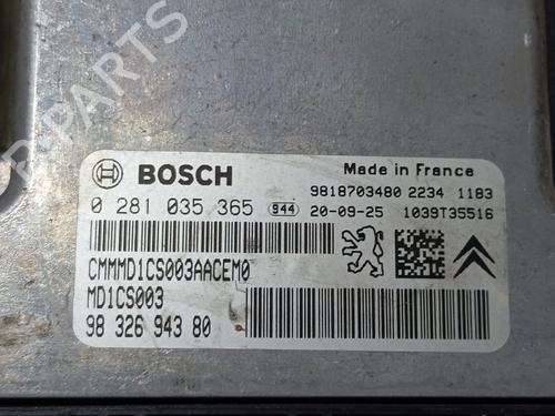 Engine control unit (ECU) OPEL COMBO E Tour / Life (K9)  | BP28110533M57 