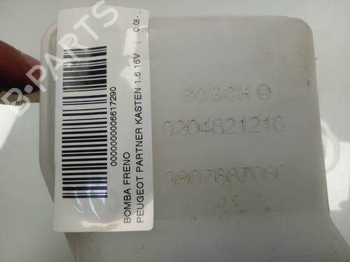 Brake master cylinder PEUGEOT PARTNER Box Body/MPV 1.6 | BP15127243M77
