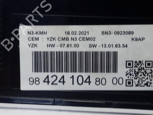 Instrument cluster PEUGEOT RIFTER  | BP15352668C47 