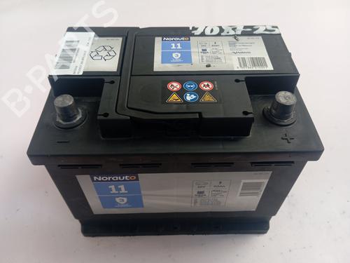 Used Battery PEUGEOT 206 Hatchback (2A/C) [1998-2012]  30376536