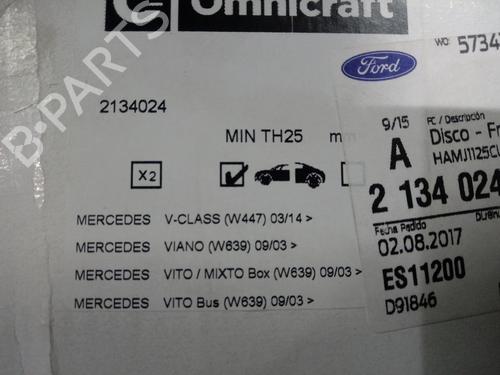 Other MERCEDES-BENZ V-CLASS (W447)  | BP31323461O1 