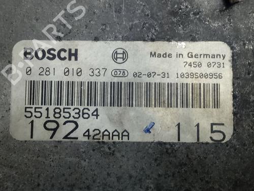 Engine control unit (ECU) FIAT STILO (192_)  | BP15824904M57 