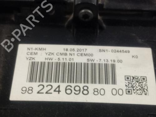 Instrument cluster PEUGEOT EXPERT Van (V_)  | BP17917552C47 