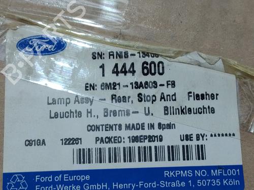 Left tailgate light FORD GALAXY II (WA6) 2.0 TDCi | BP37489466C79 - Image 5