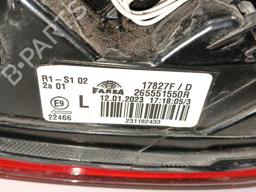 Left taillight RENAULT CLIO V (B7_) | BP32361927C34