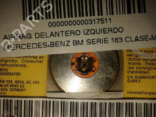 Driver airbag MERCEDES-BENZ M-CLASS (W163) ML 270 CDI (163.113) | BP16426815C9