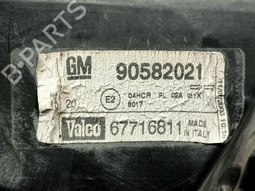 Left headlight OPEL ZAFIRA A MPV (T98) 2.2 DTI 16V (F75) | BP26714119C28 
