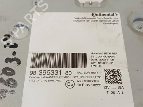 Radio PEUGEOT 3008 II SUV (MC_, MR_, MJ_, M4_) Hybrid | BP22611535E6 