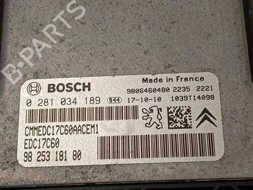 Engine control unit (ECU) PEUGEOT EXPERT Van (V_) | BP29370849M57