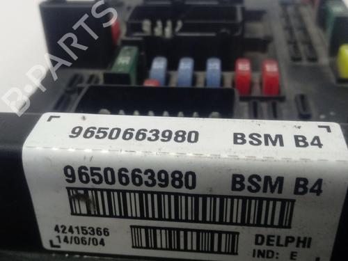 Fuse box PEUGEOT 206 Hatchback (2A/C) 1.4 HDi eco 70 | BP18491485E1 