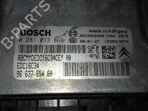 Engine control unit (ECU) PEUGEOT 307 (3A/C) 1.6 HDi | BP13088628M57 