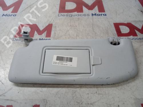 Used Left sun visor PEUGEOT 208 I (CA_, CC_) [2012-2020]  12842163