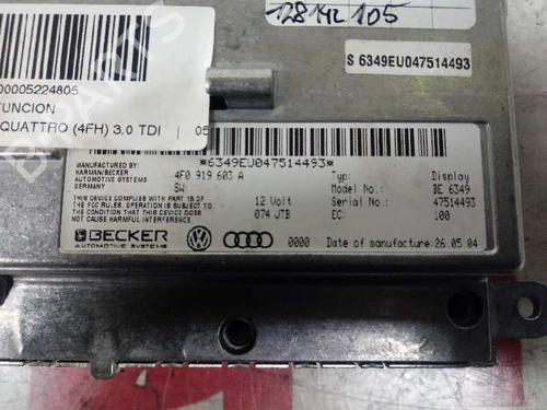 Display monitor AUDI A6 C6 (4F2)  | BP12654346C48 