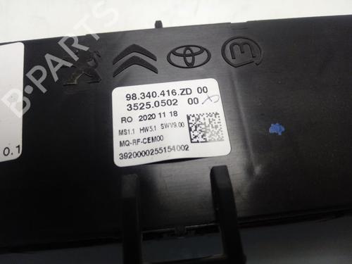 Climate control CITROËN JUMPY III Van (V_)  | BP15609627I5 