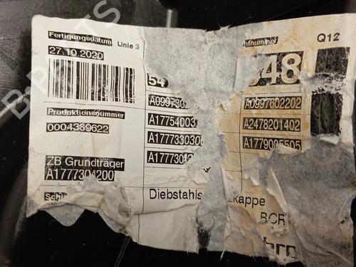 Rear right window mechanism MERCEDES-BENZ A-CLASS (W177) A 250 e (177.086) | BP29723745C25 