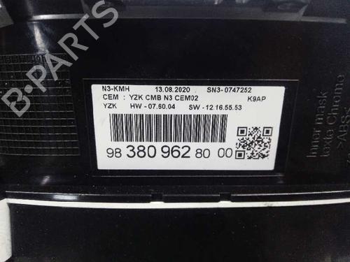 Instrument cluster PEUGEOT RIFTER  | BP12664529C47 