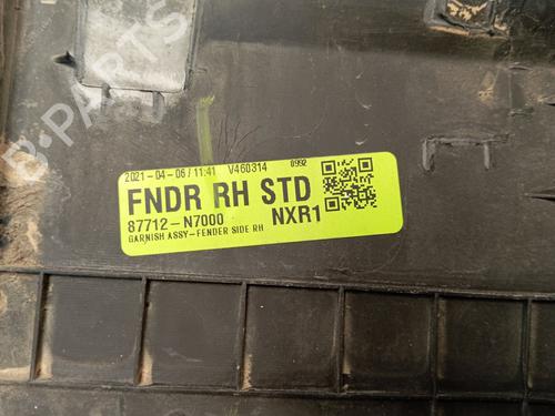Aletin delantero derecho HYUNDAI TUCSON (NX4E, NX4A) | BP30752236C135