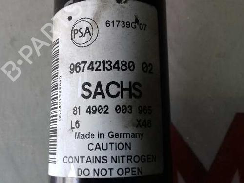 Left rear shock absorber PEUGEOT PARTNER Tepee  | BP12645895M18 