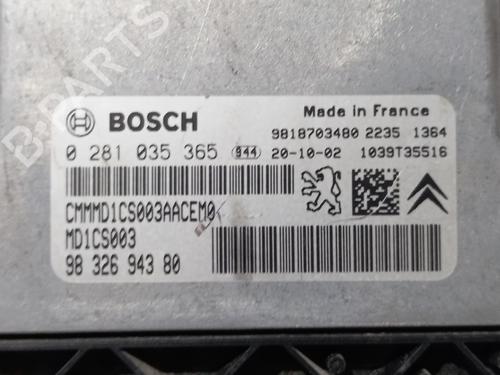Engine control unit (ECU) CITROËN BERLINGO Box Body/MPV (K9) 1.5 BlueHDi 100 | BP38876111M57 - Image 4