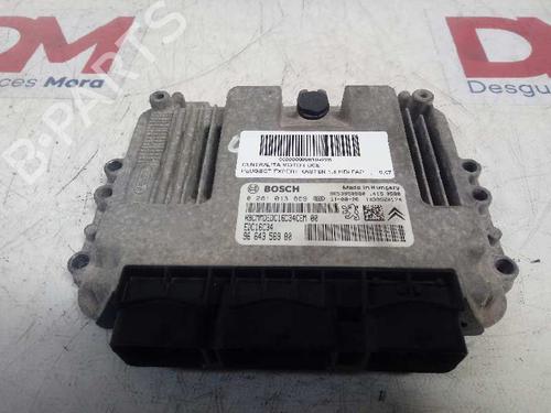 Used Engine control unit (ECU) PEUGEOT EXPERT Tepee (VF3X_) 1.6 HDi 90 16V (90 hp) 12667347
