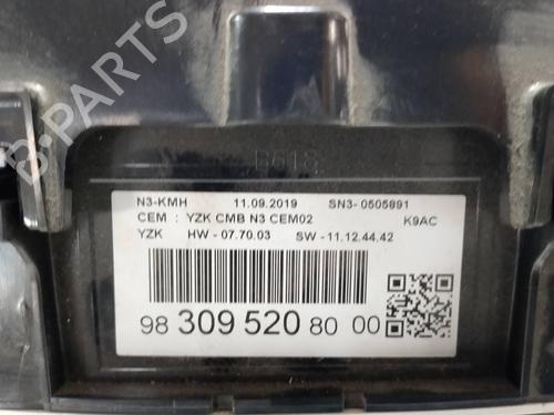 Instrument cluster CITROËN BERLINGO (ER_, EC_) 1.5 BlueHDi 100 | BP29247234C47 