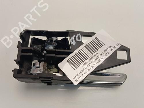 Front right interior door handle TOYOTA HILUX VIII Pickup (_N1_)  | BP22557777I14 