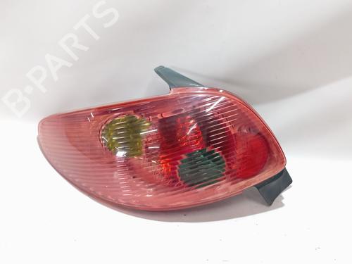Used Left taillight Left taillight PEUGEOT 206 Hatchback (2A/C) [1998-2012] 35898686 35898686