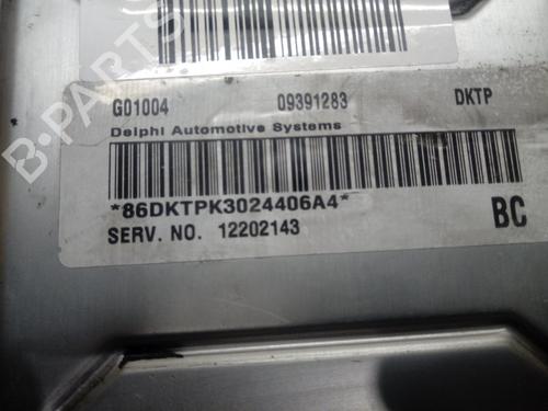 Engine control unit (ECU) OPEL ZAFIRA A MPV (T98) 2.2 16V (F75) | BP12675169M57 
