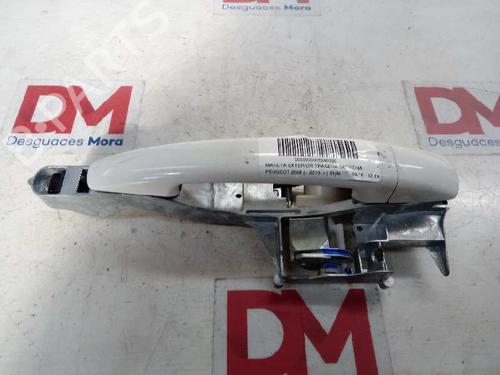 Used Rear right exterior door handle PEUGEOT 2008 I (CU_) 1.2 VTi (82 hp) 16550936