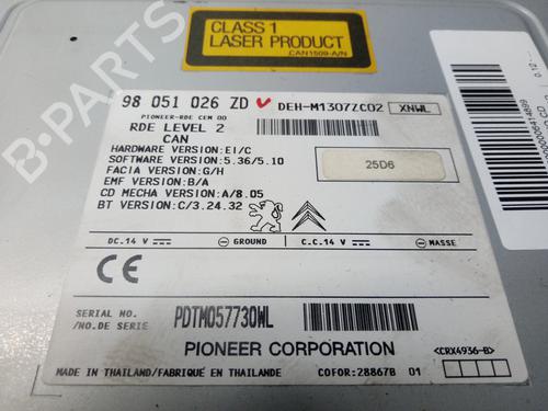 Radio PEUGEOT 208 I (CA_, CC_)  | BP12673166E6 