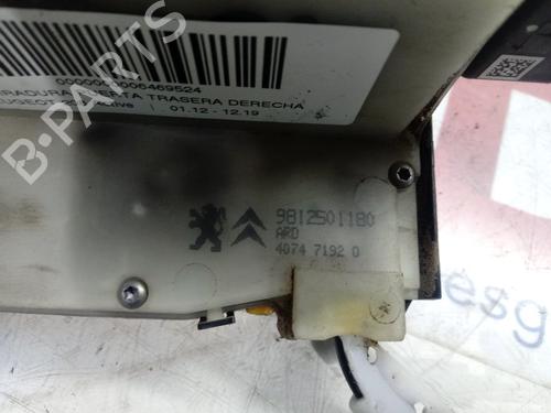 Rear right lock PEUGEOT 208 I (CA_, CC_)  | BP12842654C99 