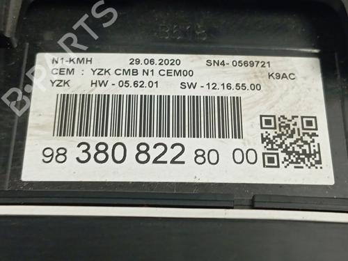 Instrument cluster CITROËN BERLINGO MULTISPACE (B9) | BP30376485C47