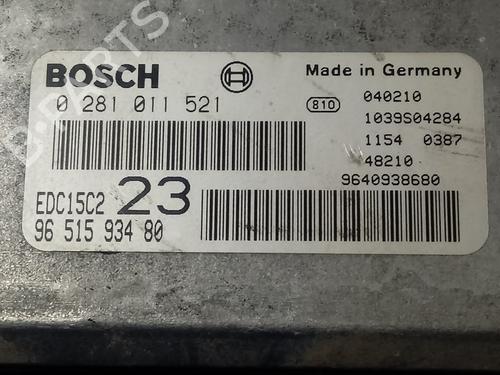 Engine control unit (ECU) CITROËN XSARA PICASSO (N68)  | BP13645173M57 