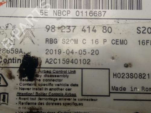 ECU airbags PEUGEOT RIFTER  | BP17367867M53 