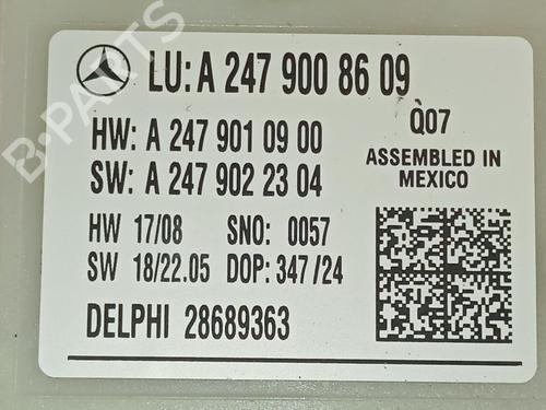 Electronic module MERCEDES-BENZ GLA (H247) GLA 200 d (247.712) | BP40292518M83 - Image 2