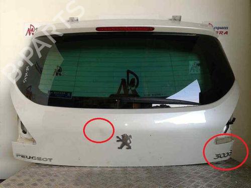Used Tailgate PEUGEOT 3008 I MPV (0U_) 1.6 HDi (112 hp) 12640918