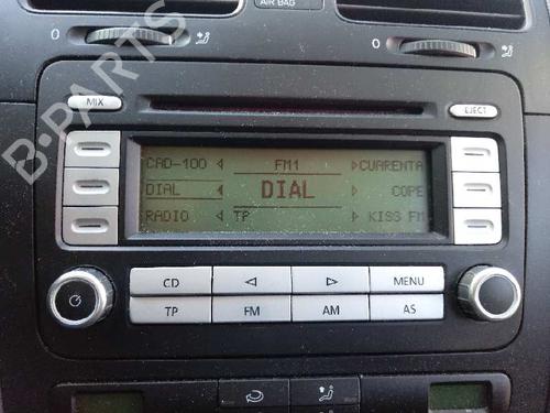 Used Radio VW GOLF V (1K1) [2003-2010]  30372339