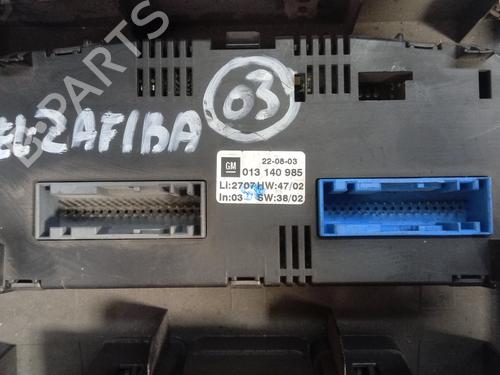 Climate control OPEL ZAFIRA A MPV (T98) 2.2 DTI 16V (F75) | BP12651113I5 