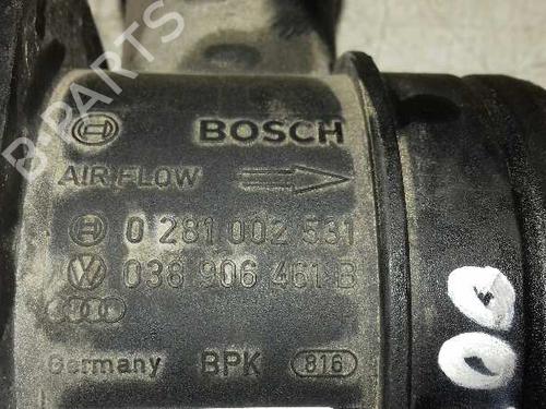 Mass air flow sensor VW POLO (9N_, 9A_) 1.4 TDI | BP16982128M95 