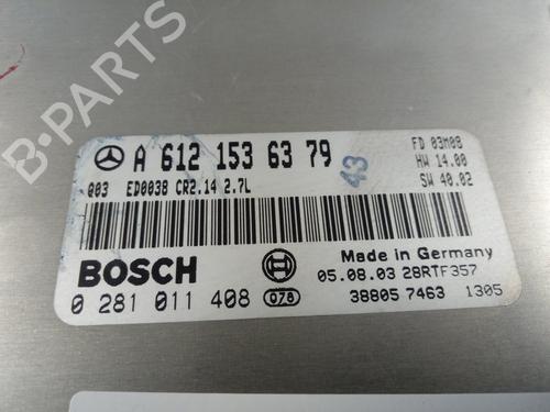 Engine control unit (ECU) MERCEDES-BENZ M-CLASS (W163)  | BP16451647M57 